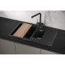 Кухонная мойка GRANULA ESTETICA ES-7808 шварц 7808 SHBAPC
